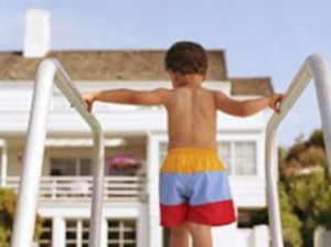 Child on Diving Board